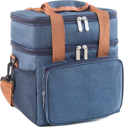 Bovista Koelbox - Koeltas - Frigobox - Autokoelbox - Lichtgewicht - Coolbox - Wielen - Draagbaar - Blauw