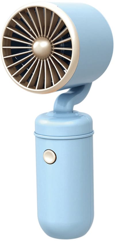 VHV-Draagbare Handventilator - Stille Mini Ventilator met USB Oplaadfunctie - 2-in-1 Elektrische Tafelventilator en Bureauventilator voor Studenten, School en Kantoor