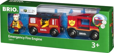 Brandweerwagen Geluid en Licht BRIO - Ravensburger - Brandslang - Gemengd - Vanaf 3 jaar - 33811