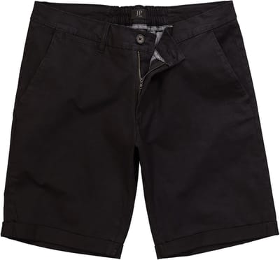 JP 1880 - Heren - Chino-bermuda Buik-Fit Regular Fit - Zwart - Maat 52