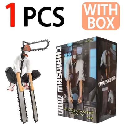 18cm Chainsaw Man Denji Anime Figuur Denji/Power Action Figuur 1560 Chainsaw Man Denji Beeldje Volwassen Verzamelmodel Poppen Speelgoed