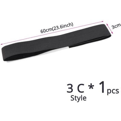 Bandeau pour Perruques pour les Bords Bande Thermocollante pour Perruques en Dentelle Ajustement Personnalisable Bande Autocollante Magique Bandeur de Bords Bande Élastique pour les Bords des Cheveux