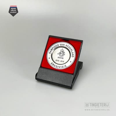 Miniatuur Kampioensschaal Eredivisie 15/16 - PSV - Eindhoven - Voetbal - Officieel KNVB product - PSV artikelen - Cadeau voetbal - Psv kampioen