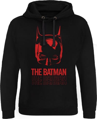 Batman Layered Logo Epic-hoodie, zwart