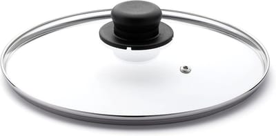 Glazen Deksel met Knop voor Pannen - Diameter 34 cm