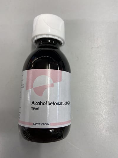Alcohol Ketonatus 96% 4x 100 ml