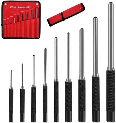 MTTProducts - Splintdriver Set - Gereedschap voor Het Losmaken van Pinnen - Hoogwaardige Set - Zilver - Perfect voor Ambitieuze Klussers - Ideaal voor ...