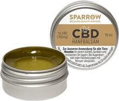 SPARROW Pet Hennep Balsem Met CBD - 15 ml