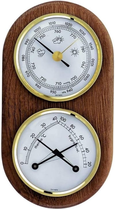 Analoog Weerstation met Weersvoorspelling voor 12 tot 24 Uur