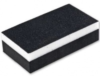 MIRKA Handschuurblok 70x125x38 mm velcro dubbelzijdig hard/zacht