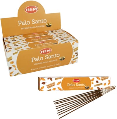 Hem - Premium - Hem - Premium - Wierookstokjes - Incense Sticks - White Sage - Witte Salie - Masala - 12 pakjes a.15 gram Palo Santo - Masala - 12 pakjes a.15 gram