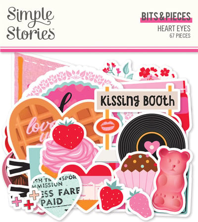 Simple Stories - Heart Eyes Bits & Pieces (SIS19417)