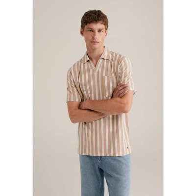 WE Fashion Polo Beige Taglia: S | Camicie Casual Outlet | Uomo | Marrone