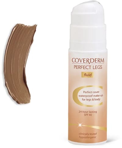 Coverderm Perfect Legs Fluid Nr. 65 / Vloeibare Make-up voor Benen en Lichaam Diep 75 ml