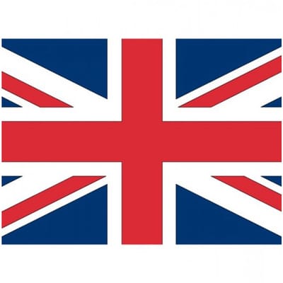 Vlag van Engeland/uk stickers - 7.5 x 10 cm - Binnen/buiten - voor supporters