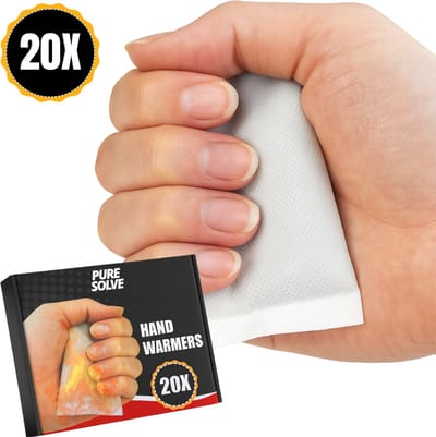 Handwarmers 20 stuks - warmte pads - zakverwarmers - warmtepads - 10 uur warmte - noodpakket -