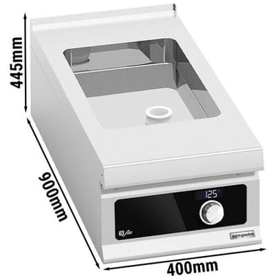 GGM Gastro Elektro Multifunktionsbräter - 4,8 kW - 11,5 Liter - Bflex Digital