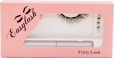 Easylash Flirty Look - Magnetische wimpers met eyeliner – Nepwimpers – Wimperextentions – Wimpers – 1 paar wimpers met eyeliner – Natuurlijke look