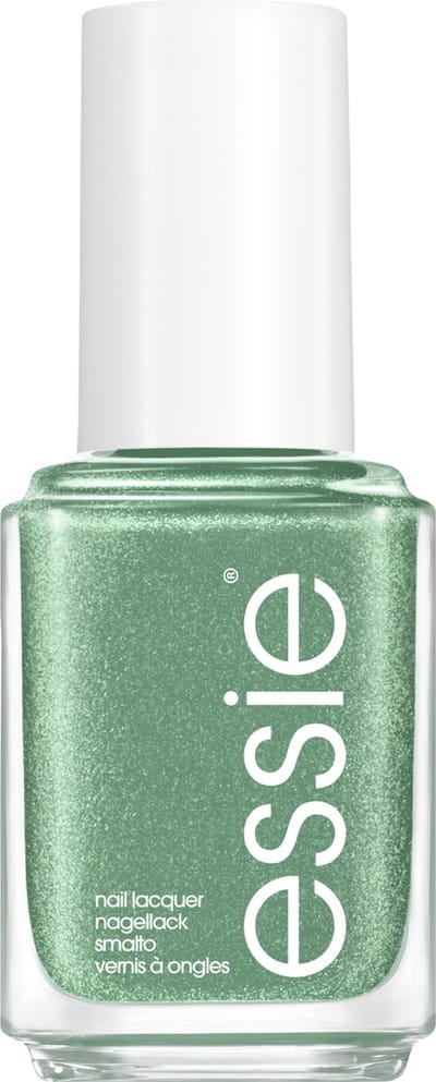 essie - winter 2022 limited edition - 875 from head to mistletoe - groen - parelmoer nagellak - 13,5 ml