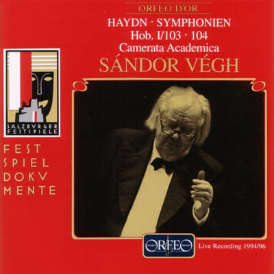 Camerata Academica Salzburg, Sándor Végh - Haydn: Symphonien Hob. I/103 · 104 (CD) (Remastered)