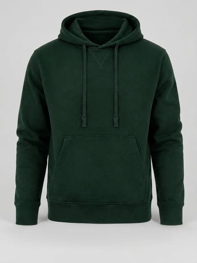 Hoodie Heren – Heren Trui met Capuchon – Sweater Heren – Groen – XS