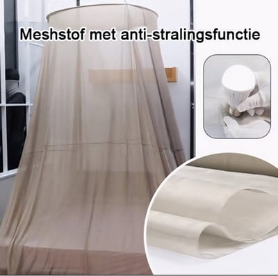 5 Meter Anti Straling Gordijn 100% Zilvervezel Mesh Stof Afscherming Anti Schadelijke Signaal Emf Reduceren Luifel Duurzaam Gebreide Stof Voor Veiligheid Gezonde Leef Omgeving
