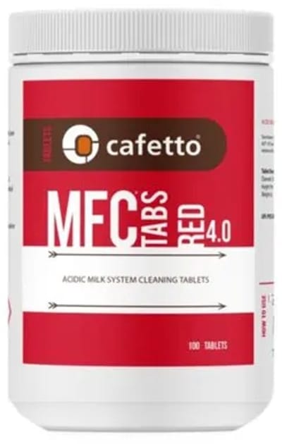 Cafetto Reinigingstabletten MFC Rood 4.0 - 100 stuks