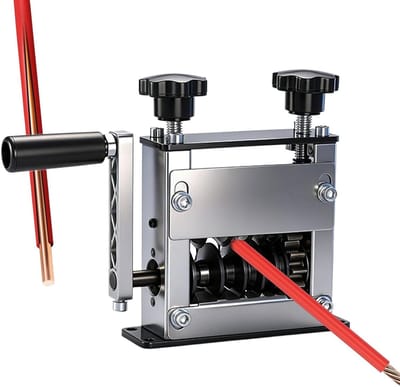 Draadstripmachine - Kabelstripper - Efficiënt Draden Strippen - 6 Precisie Kanalen - 0.04-0.67 Inch - Zilver