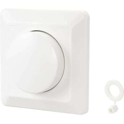 Sygonix SY-4697892 Draaidimmer Geschikt voor lampen: Halogeenlamp, LED-lamp, Gloeilamp