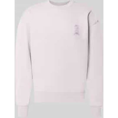 relaxed fit sweatshirt van puur katoen model 'ICONIC'