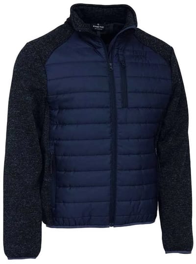 Kinetic Hybrid Jas Blauw L Man