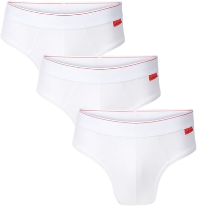 Undiemeister Slip Heren - Chalk White (Wit) - Tencel Modal - Zijdezacht - Ademend - Anti-Bacterieel - Ondergoed - Slim Fit - Maat S