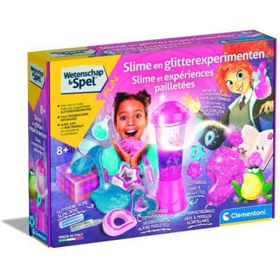Clementoni Slime- en glitterexperimenten Wetenschap en technologie