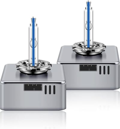 Set van 2 D5S Xenon Koplampen 8000K Diamant Wit HID Vervangingslampen 12V