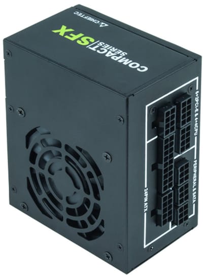 Chieftec Compact Series Voeding - 650 Watt - 80 mm - ATX - 80 Plus 80 PLUS Gold