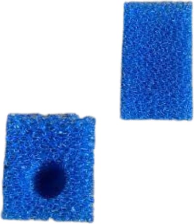 Filterspons geschikt voor Sicce Syncra pond 2.5 fonteinpomp vervangsons blauw