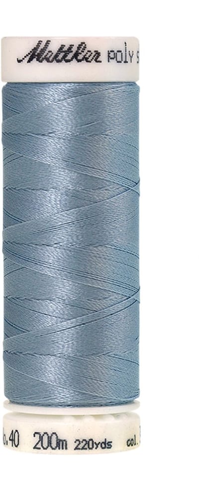Mettler borduurgaren - Blauw - Nr 3951 - Polysheen - 200 meter