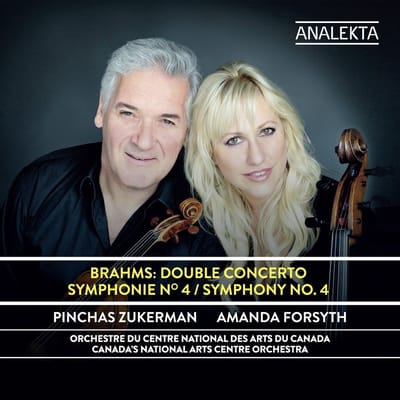 Pinchas Zukerman & Amanda Forsyth - Brahms: Double Concerto/Symphony No. 4 (CD)