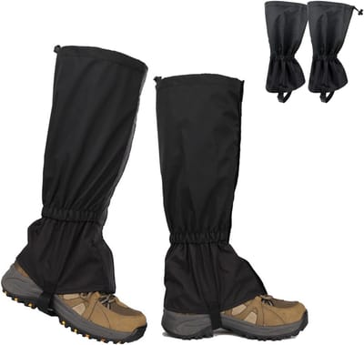 Hiking gaiters voor outdoor activiteiten, waterdichte en ademende beenbescherming, ideaal voor wandelen en sneeuw