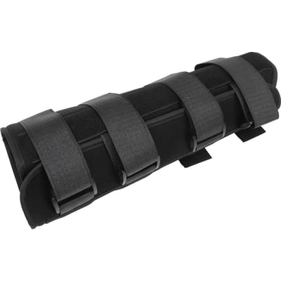 Onderarmsplint Stevig Vast Verstelbaar Flexibel Verbeterde Armondersteuning met 4 KlittenbandenM M(for 4-6.5kg) black