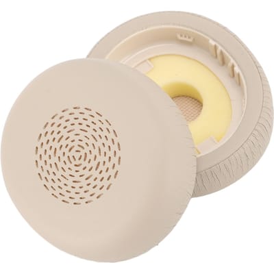 Vervangende oorkussens voor Evolve2 75 PC draadloze headset Traagschuim Eiwitleer Hoofdtelefoon Oor beige