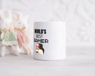 Akyol - world's best gamer Spaarpot - Gamen - gamers - cadeau - gamers - beste - kado - 350 ML inhoud