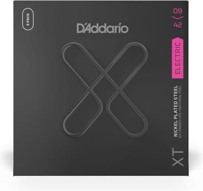 D'Addario XTE0942-3P Elektrische Gitaarsnaren (9-42) 3-Pack