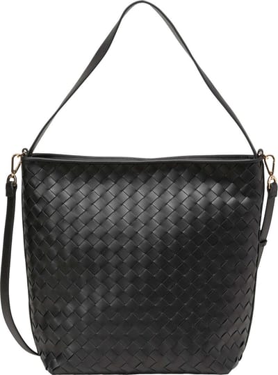Marc O'Polo Schoudertas Dunja Hobo Bag Black Zwart