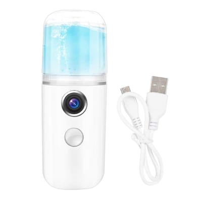 Jhubersproducts - Nano-sproeier - Gezichtsverstuiver - Hydraterende mist - 30 ml - Mini-sproeier - Geschikt voor huidverzorging - Compact model