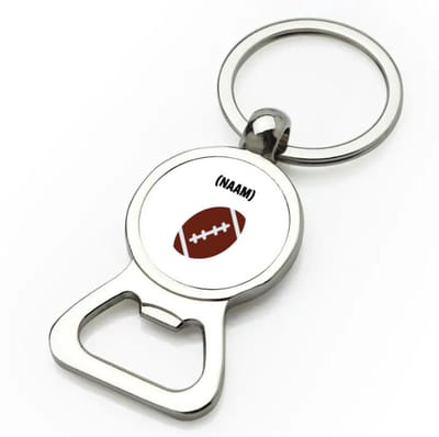 Akyol - american football met eigen naam flesopener - Sport - sporter - american footbaal - 9 bij 3 cm