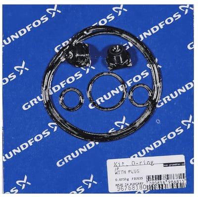 GRUNDFOS vervangingsonderdeel kit O-ring voor JP5/6 met stop, 96768180