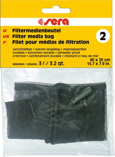 Sera - Filterzakje aquarium 3L - 40x20 cm