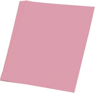 A4 hobby papier - 50x vellen - kleur lichtroze - Knutselen met papier - Knutselpapier - Surprise materiaal