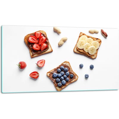 TMK ArtDeko - Snijplank - Glas - 52x30 cm - Inductiekookplaat